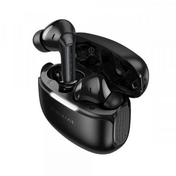 Borofone Handsfree Bluetooth Borofone FQ9 Plus Peaceful, TWS, ANC, Negru