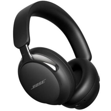 Bose Casti Over-Ear Bose QuietComfort Ultra 2nd Gen, Wireless, Bluetooth, ANC, Multipoint, AI Backgorund Noise Supression, Cinema Mode, Immersive Audio, Negru