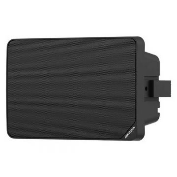 Difuzor IP secundar Hikvision DS-QAZ0120G1R-S/BLACK, 20W, 8 ohm, 5.25inch, 130Hz-17.5kHz, 90 dB, audio bidirectional, TTS, negru
