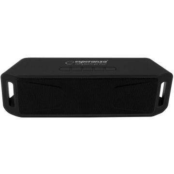 ESPERANZA Boxa Portabila ESPERANZA FOLK EP126KK, Bluetooth cu radio FM incorporat, Negru