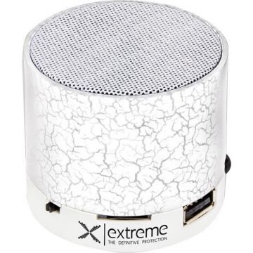 ESPERANZA Boxa portabila Extreme XP101W Flash, Difuzor, Bluetooth cu radio FM incorporat, Alb
