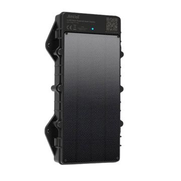 GPS Tracker cu panou solar Jimi IoT LL303PRO, 4G LTE, Bluetooth, BDS, LBS, acumulator 10000 mAh, autonomie 1 an