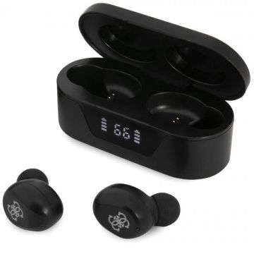 Guess Handsfree Bluetooth Guess Classic Logo, TWS, Negru