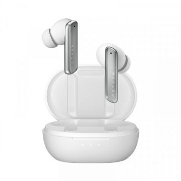 HAYLOU Handsfree Bluetooth Haylou W1, TWS, Argintiu