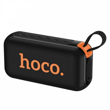 HOCO Boxa Portabila Bluetooth HOCO HC32, 2 x 10W, TWS, RGB, Neagra