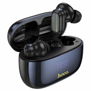 HOCO Handsfree Bluetooth HOCO EQ20, TWS, ANC, MultiPoint, Negru