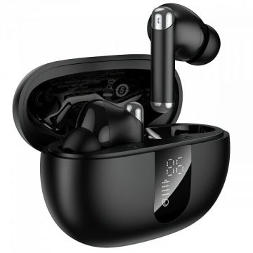 HOCO Handsfree Bluetooth HOCO EQ26, TWS, ANC, Negru