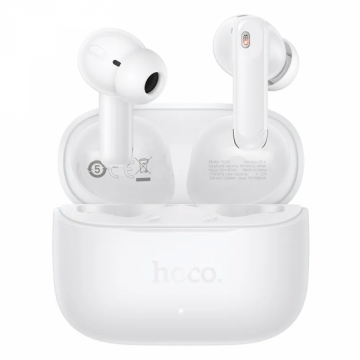 HOCO Handsfree Bluetooth HOCO EQ30, TWS, Alb