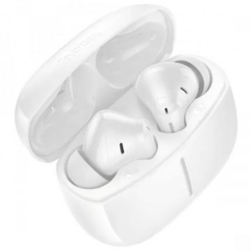 HOCO Handsfree Bluetooth HOCO EQ34 Plus, TWS, ANC, Alb