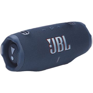 JBL Boxa portabila JBL Charge 6, 45W, Bluetooth, Auracast, Powerbank, Fast charge, Autonomie 28 ore, IP68, Albastru
