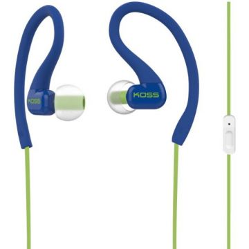 Koss Casti Koss KSC32iB FitClips, In-Ear, Cu microfon, Albastru