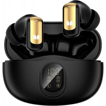 MONSTER Handsfree Bluetooth Monster N-Lite 217, TWS, Negru