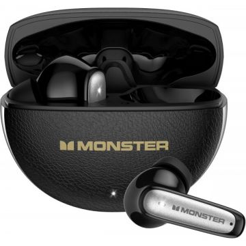 MONSTER Handsfree Bluetooth Monster N-Lite 310, TWS, Negru