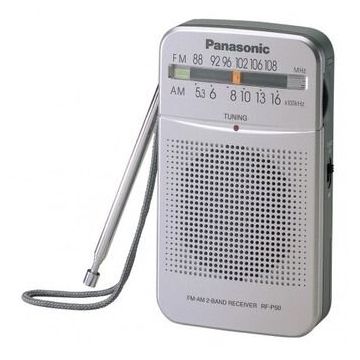 Panasonic Radio portabil Panasonic RF-P50DEG, argintiu