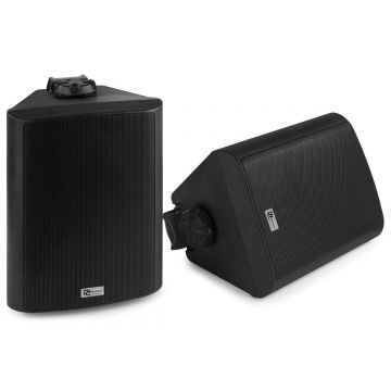 Set 2 boxe 60W RMS, 8ohm, 5.25inch, Power Dynamics WS50AB, Bluetooth, Wi-Fi, negru