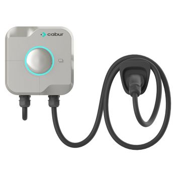 Statie incarcare masini electrice Cabur Evo EVEVO11C, 11 kW, Type 2, trifazat / monofazat, RFID, 4G, WiFi, Bluetooth, control din aplicatie, cablu inclus