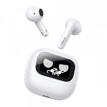 Ugreen Handsfree Bluetooth UGREEN HiTune H6 Magic WS216 (65386), TWS, ANC, MultiPoint, Alb