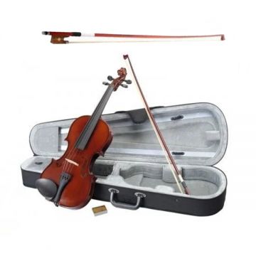 Vioara clasica din lemn 3 4 DEPOX  ,doua arcusuri, toc inclus