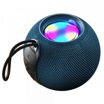 Yesido Boxa Portabila Bluetooth Yesido YSW13, 5W, RGB, Albastra