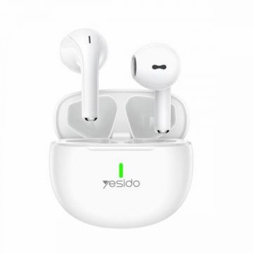 Yesido Handsfree Bluetooth Yesido TWS18, TWS, Alb
