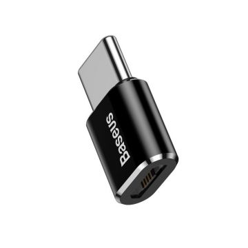 Adaptor Baseus Micro-USB - USB Type-C Negru