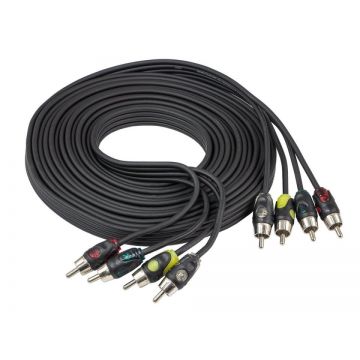 Cablu Aura RCA B254, 4 canale, 5 metri