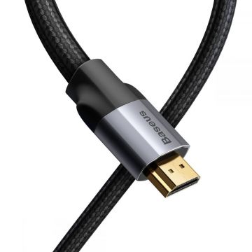 Cablu video Baseus 4K HDMI - HDMI 1m Gri inchis