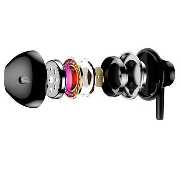 Casti audio cu microfon Baseus Encok H06 Black