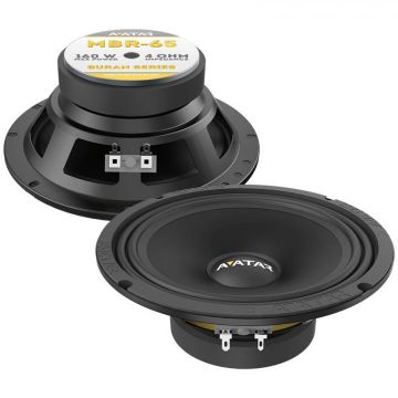 Difuzoare Auto Avatar MBR 65, set 2 bucati, 165mm, 80W Difuzoare Auto Avatar MBR 65, set 2 bucati, 165mm, 80W