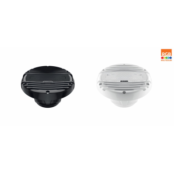 Difuzoare marine Hertz HMX 6.5 LD TW / TC, Alb / Negru, set coaxial 2 cai 165MM, 75W RMS