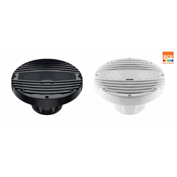 Difuzoare marine Hertz HMX 8 LD TW / TC, Alb / Negru, set coaxial 2 cai 200MM, 100W RMS