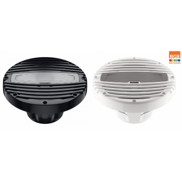 Difuzoare Marine Hertz HMX 8 LD / W / C, Alb / Negru, set coaxial 2 cai, 200mm, 100W RMS