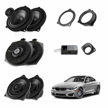 Pachet difuzoare Plug&Play Audison dedicate BMW K4E X4M A4E