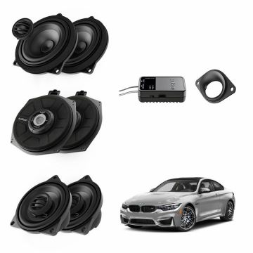 Pachet difuzoare Plug&Play Audison dedicate BMW K4E X4M