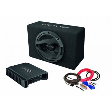 Pachet Subwoofer auto Hertz DBX 25.3 + Amplificator Hertz HCP 2 + Kit de cabluri complet