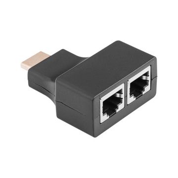 Adaptor extender HDMI, 2 x RJ45