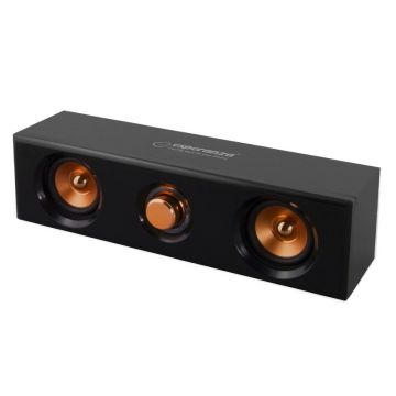 Boxe stereo 2.0 Tango Esperanza, USB, 2 x 2.5 W, 3 ohm, USB, Negru