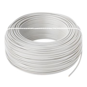Cablu conductor LGY, H07V-K 1 x 1.5, rola 100 m, Alb