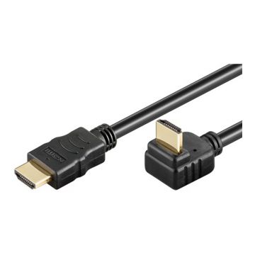 Cablu HDMI Goobay, ethernet, 4K, 2 m, Negru