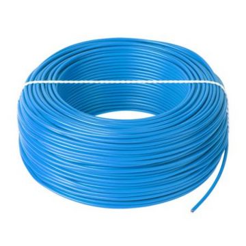 Cablu litat cupru tip LGY, 0.5 mm, 100 m, Albastru