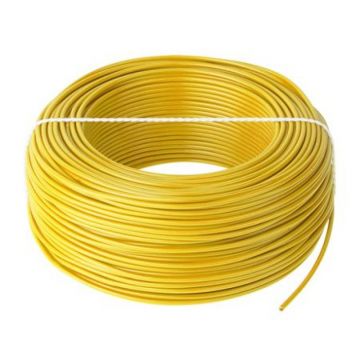 Cablu litat cupru tip LGY, 1.5 mm, 100 m, Galben