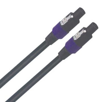 Cablu pentru difuzor 2 x Speakon, lungime 20 m, negru