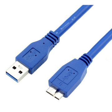 Cablu profesional, USB tata - MICRO B, versiunea 3.0, 1.8 m
