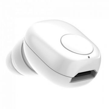 Casca bluetooth Earbuds, 55 mAh, 10 m, Alb Casca bluetooth Earbuds, 55 mAh, 10 m, Alb