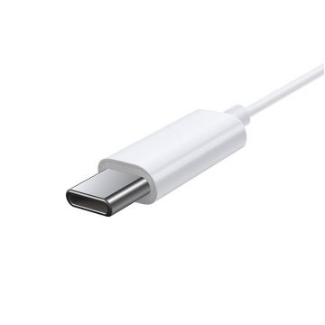 Casti audio cu microfon Baseus Encok C17, USB-C, White