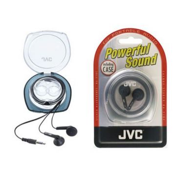 Casti audio JVC HA-F10C, 1.2 m, etui transport