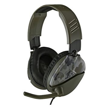 Casti Gaming Recon 70 Turtle Beach, jack 3.5 mm, microfon incorporat, Verde