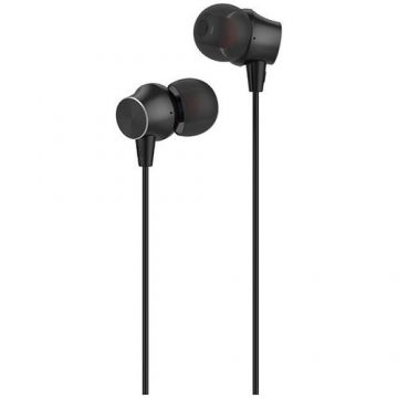 Casti Stereo Hoco M51, microfon, Jack 3.5mm (Negru)