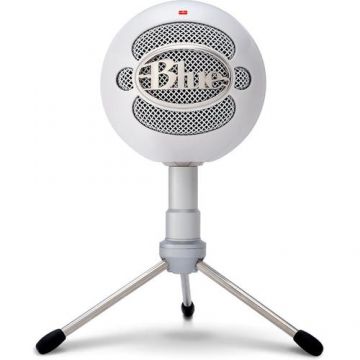 Microfon Blue Snowball iCE USB Profesional, PC & Mac, Gaming, Podcast, Streaming, Recording, Alb Microfon Blue Snowball iCE USB Profesional, PC & Mac, Gaming, Podcast, Streaming, Recording, Alb