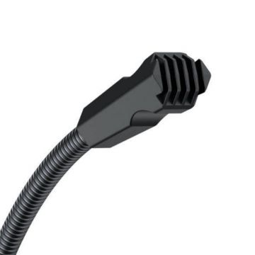 Microfon Havit GK57, USB, Plug&Play, Omnidirectional, Iluminat RGB, Negru